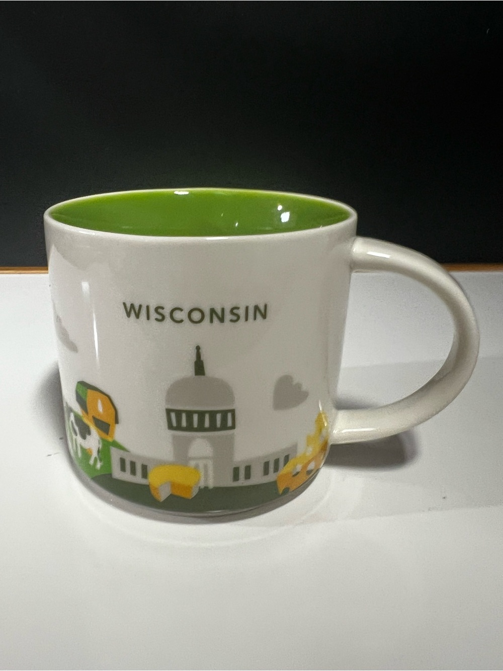 Starbucks Wisconsin "You Are Here" Collection Coffee Mug 14oz (2014/2015)